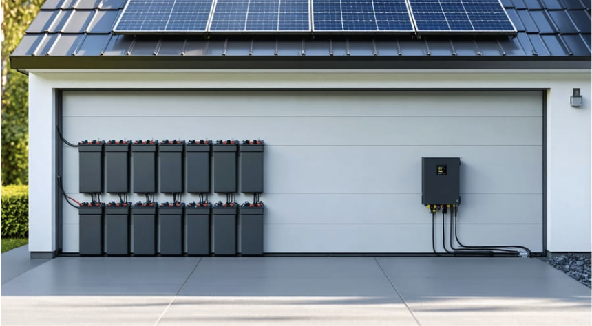 Instalación solar residencial